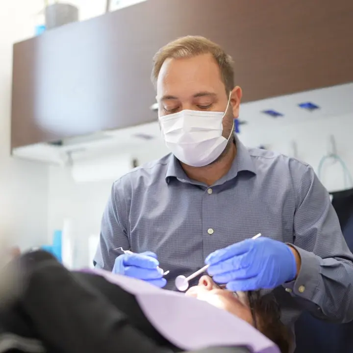 Patient receiving compassionate care